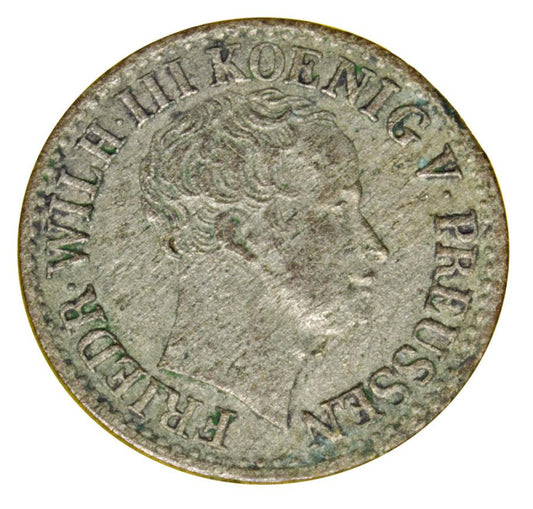 1/2 grosza srebrnego 1825 Fryderyk Wilhelm III Prusy Berlin