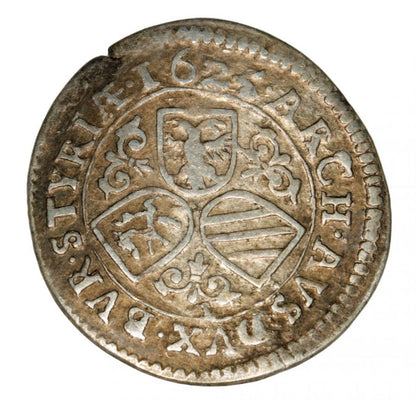 3 krajcary 1625 Ferdynand II Habsburg Austria Graz