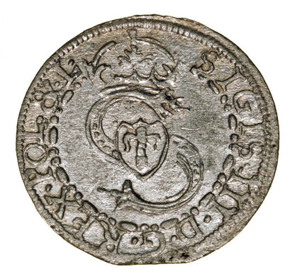 Szeląg 1610 Fryderyk i Wilhelm Kettler Kurlandia Mitawa