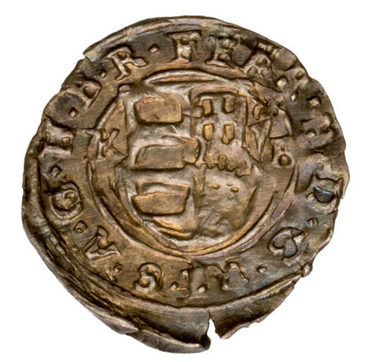 Denar 1633 Ferdynand II Habsburg Węgry Kremnica
