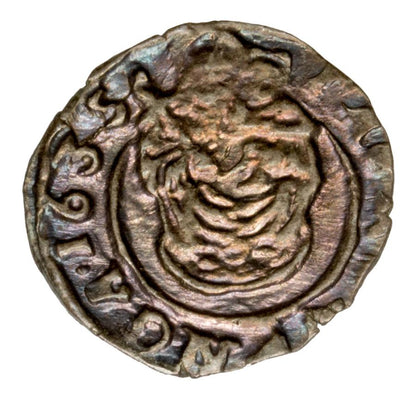 Denar 1635 Ferdynand II Habsburg Węgry Kremnica