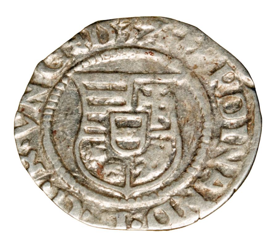 Denar 1537 Ferdynand I Habsburg Węgry Kremnica