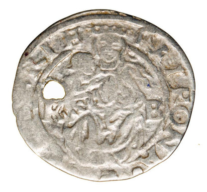 Denar 1562 Ferdynand I Habsburg Węgry Kremnica