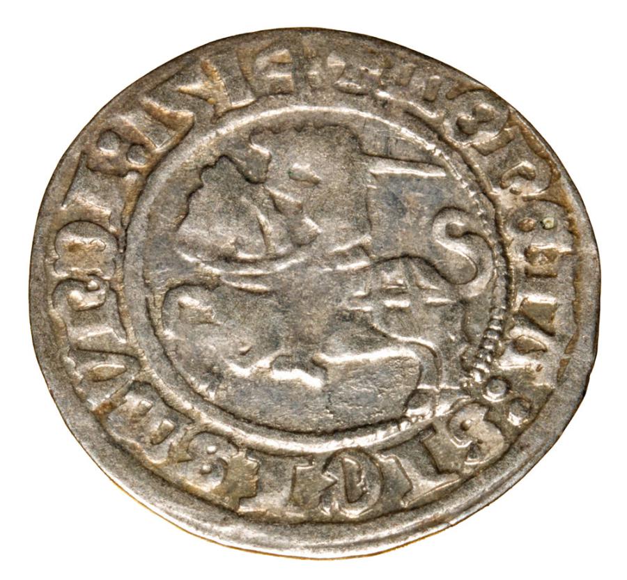 Półgrosz 1514 Zygmunt I Stary Litwa Wilno