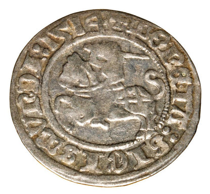 Półgrosz 1514 Zygmunt I Stary Litwa Wilno