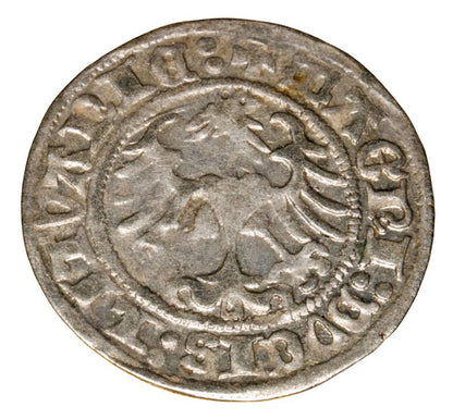 Półgrosz 1514 Zygmunt I Stary Litwa Wilno