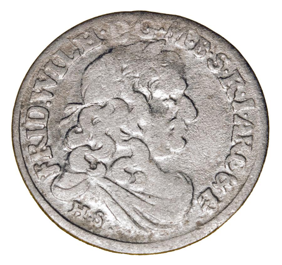 Szóstak 1682 Fryderyk Wilhelm Prusy Królewiec