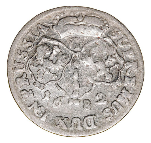 Szóstak 1682 Fryderyk Wilhelm Prusy Królewiec