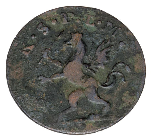 3 fenigi 1776 Pomorze Zachodnie Strzałów / Stralsund