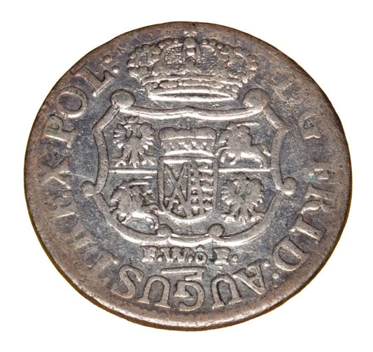 1/12 talara 1740 Fryderyk August II Saksonia Lipsk