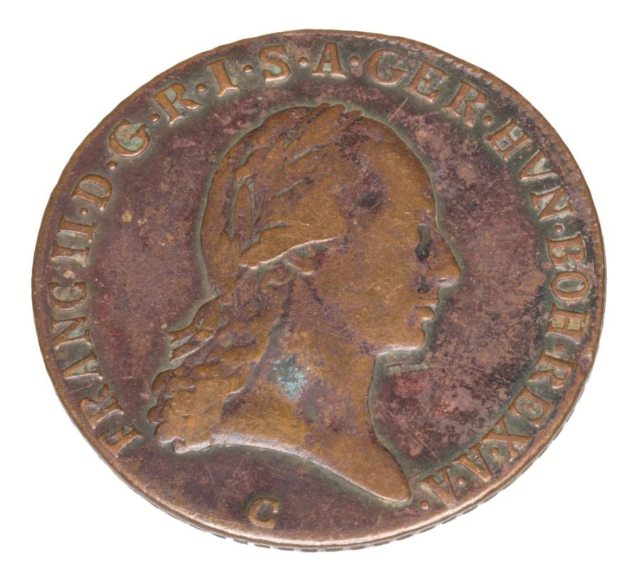 3 krajcary 1800 Franciszek II Habsburg Austria Praga