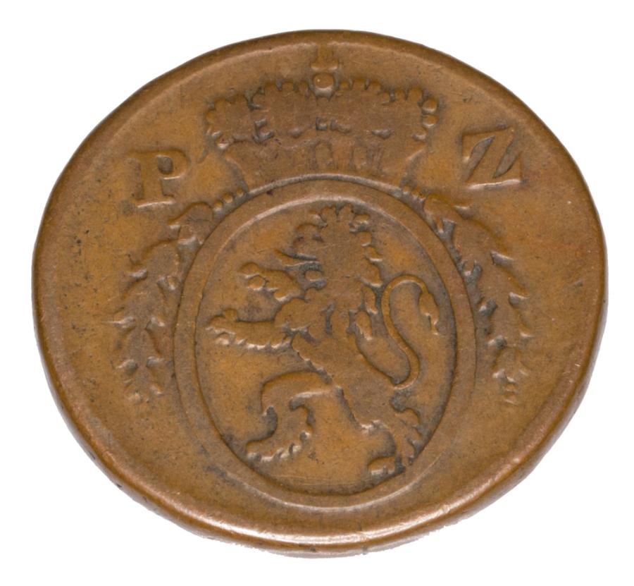 1 krajcar 1788 Karol II Palatynat Dwóch Mostów Zweibrucken