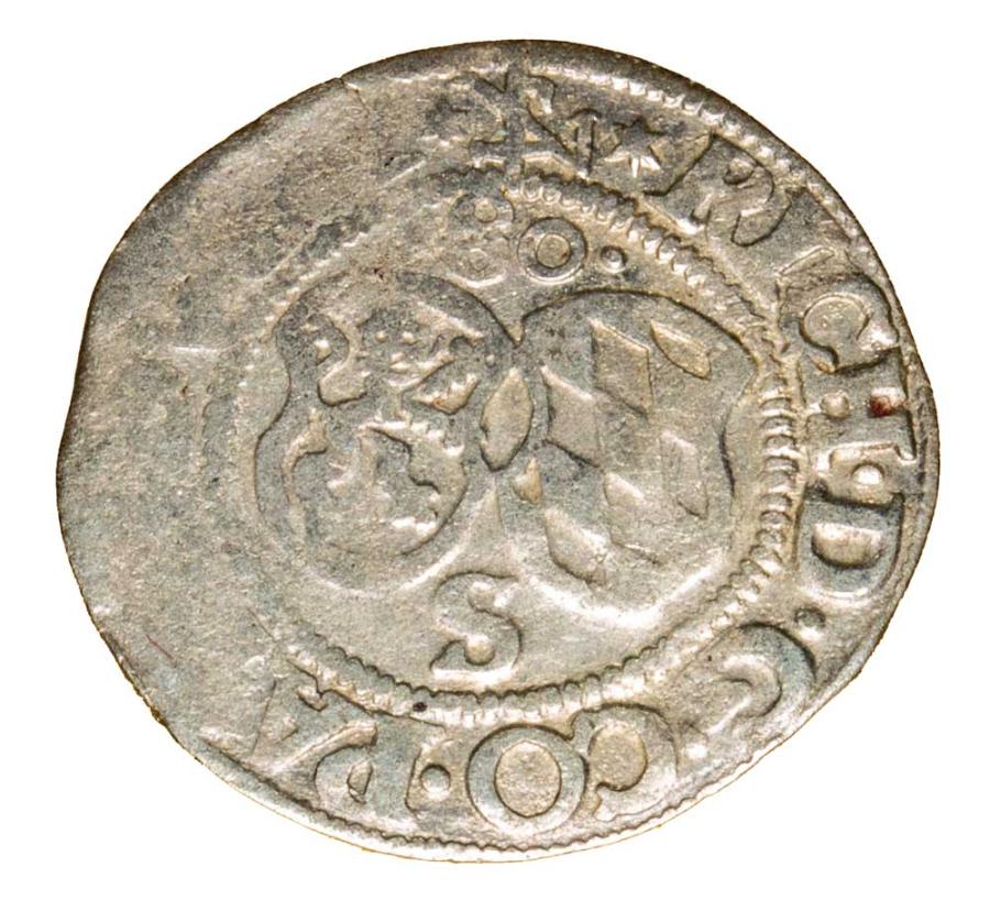 2 krajcary 1580 Ryszard Niemcy Księstwo Pfalz-Simmern