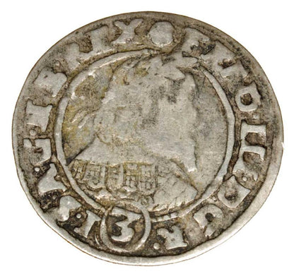 3 krajcary 1648 Ferdynand III Habsburg Śląsk Wrocław