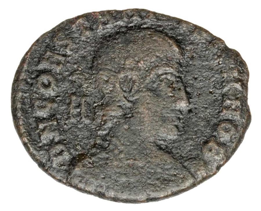 Follis 351-354 Konstancjusz Gallus Cesarstwo Rzymskie