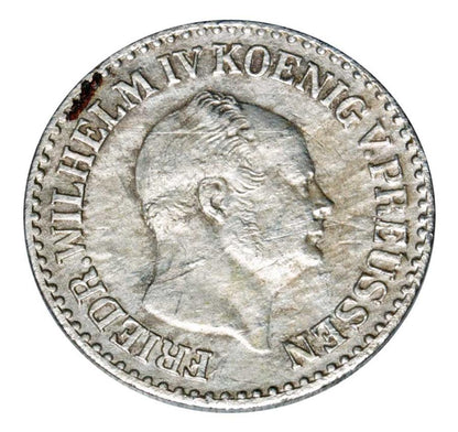 1 grosz srebrny 1855 Fryderyk Wilhelm IV Prusy Berlin A