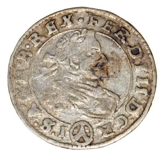 3 krajcary 1632 Ferdynand II Habsburg Austria Wiedeń
