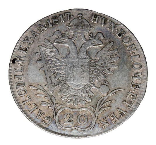 20 koron 1817 Franciszek II Habsburg Austria Wiedeń A