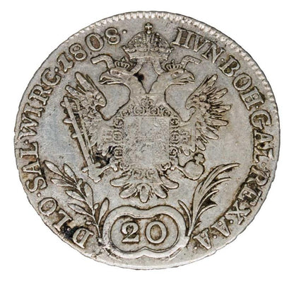 20 koron 1808 Franciszek II Habsburg Austria Nagybanya G