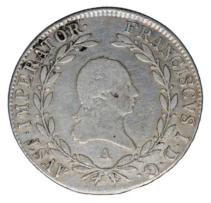 20 koron 1809 Franciszek II Habsburg Austria Wiedeń A