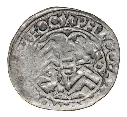 3 krajcary 1596 Filip V Niemcy Hrabstwo Hanau-Lichtenberg