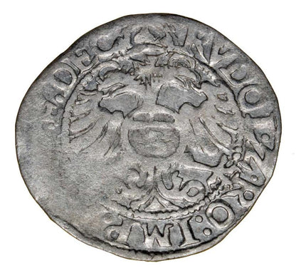 3 krajcary 1596 Filip V Niemcy Hrabstwo Hanau-Lichtenberg