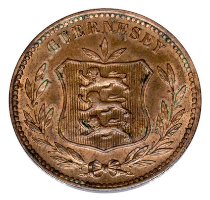 8 doubles 1910 Wielka Brytania Guernsey Birmingham H