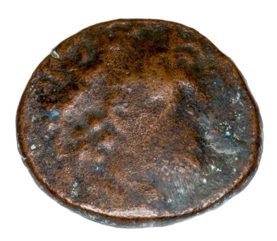 Brąz Antioch XII Dionizos Grecja Seleucydzi