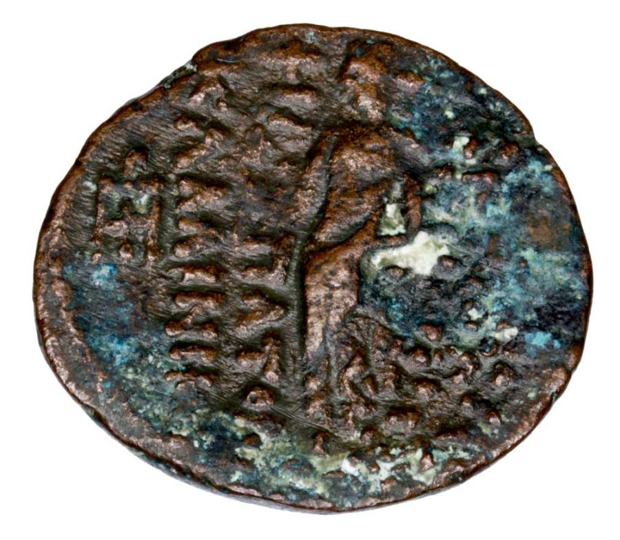 Brąz Antioch XII Dionizos Grecja Seleucydzi