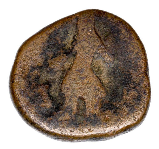 Brąz 127-152 n.e. Kaniszka Grecja Imperium Kuszanów