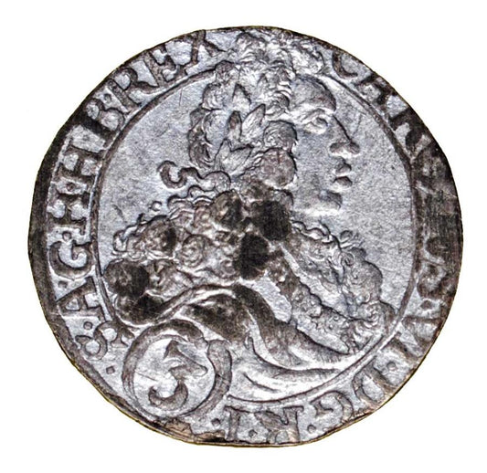 3 krajcary 1713 Karol VI Austria Karyntia Sankt Veit