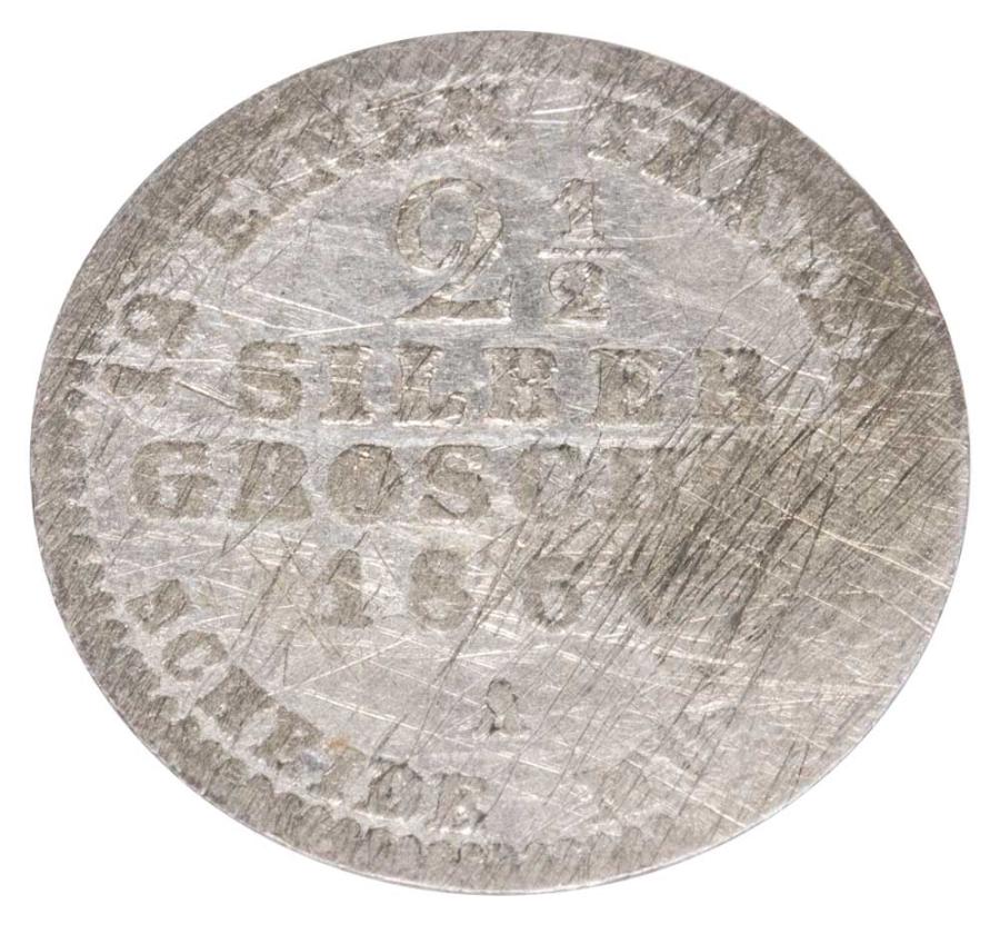 2 1/2 grosza srebrnego 1868 Wilhelm I Niemcy Berlin