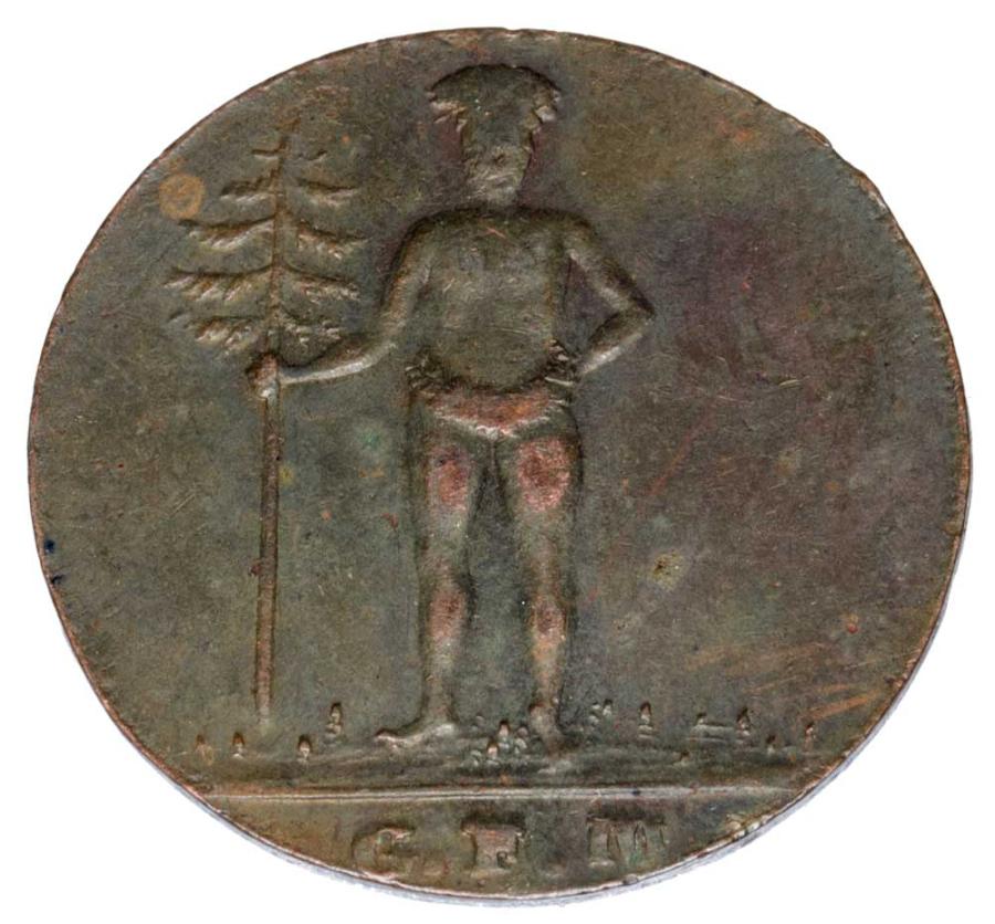 1 fenig 1804 Jerzy III Brunszwik Luneburg Calenberg Hanower