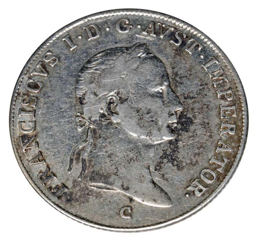 20 krajcarów 1835 Franciszek Józef I Austria Praga C