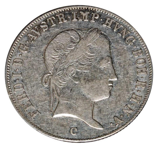 20 krajcarów 1838 Ferdynand I Habsburg Austria Praga C