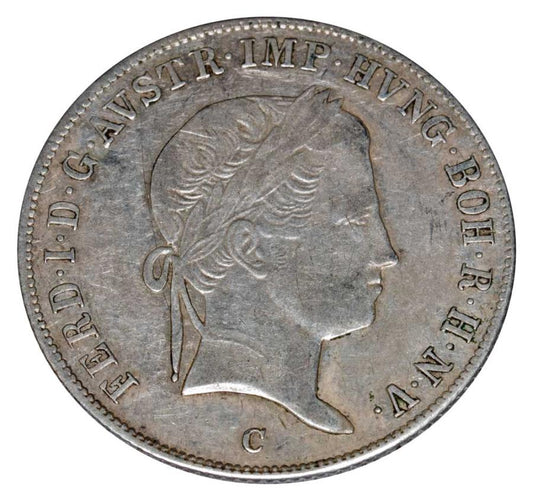 20 krajcarów 1845 Ferdynand I Habsburg Austria Praga C