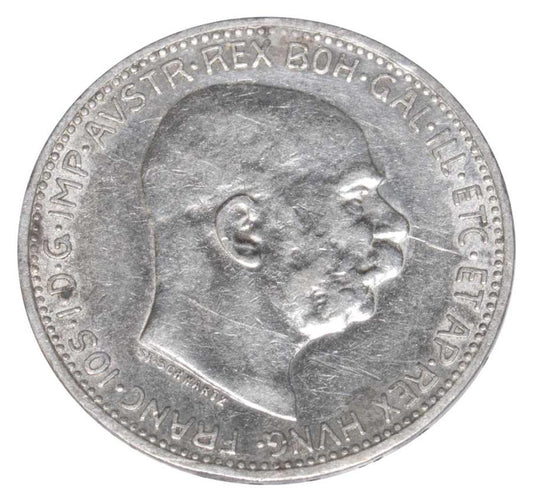 1 korona 1912 Franciszek Józef I Austria Wiedeń